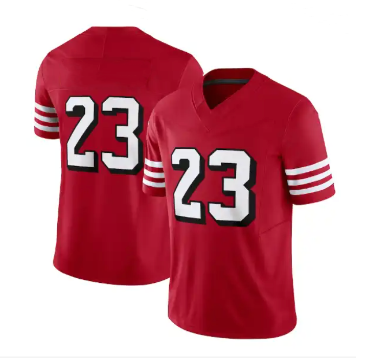 Hestic Sports Wear New Top Embroidered American Stitched Football Jersey Support Personal Customization Customized Embroidered Logos